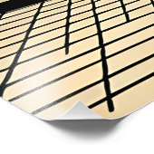 Mid Century Interior Design Eclipse Livingroom Fotodruck (Ecke)