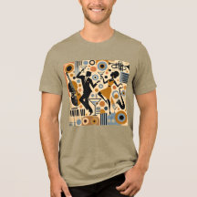 Mid Century Jazz Age Minimalistische Kunst Martini