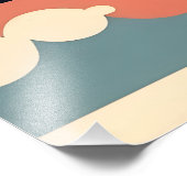 Mid Century Jazz Age Psychedelic Trio Fotodruck (Ecke)