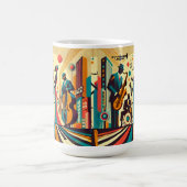 Mid Century Jazz Age Quartett Kaffeetasse (Mittel)