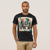 Mid Century Jazz Age Sextet T-Shirt (Vorne ganz)