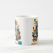 Mid Century Jazz Age Sextett Kaffeetasse (Mittel)