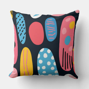 Mid-Century-Laune für das zeitgenössische Zuhause Kissen