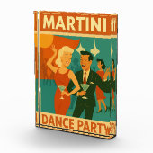 Mid Century Martini Dance Party Fotoblock (Rechts)