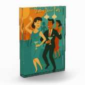 Mid Century Martini Dance Party Fotoblock (Links)