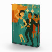 Mid Century Martini Dance Party Fotoblock (Rechts)