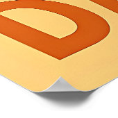 Mid Century Martini Dance Party Poster (Ecke)