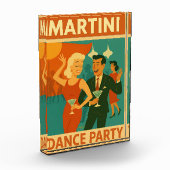 Mid Century Martini Tanzparty Fotoblock (Links)