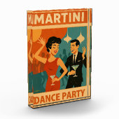 Mid Century Martini Tanzparty Fotoblock (Links)