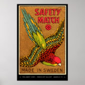 Mid Century Matchbox Art Poster (Vorne)