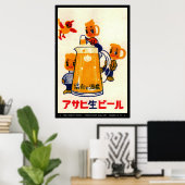 Mid Century Matchbox Cover Art Poster (Heimbüro)