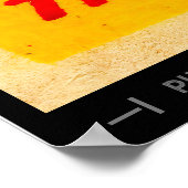 Mid Century Matchbox Cover Art Poster (Ecke)