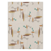 Mid-Century Midern Orbs Design Tischtennis Tischdecke (Vorderseite)