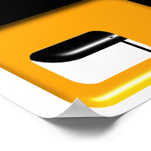 Mid-Century Modern Abstract Poster #41 (Ecke)