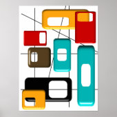 Mid-Century Modern Abstract Poster #41 (Vorne)