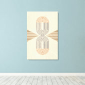 Mid-Century Modern Abstract Wall Art  Leinwanddruck (Insitu (Holzboden))