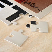 Mid Century Modern Art Beatnik-Dichter Puzzle (Seite)