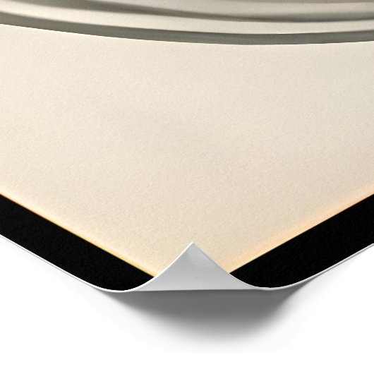 Mid Century Modern Art Contemplation Poster (Ecke)