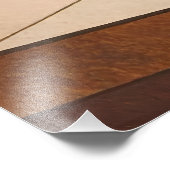 Mid Century Modern Art Shamrock Martini Sláinte!  Fotodruck (Ecke)