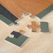 Mid Century Modern Art Shamrock Martini Sláinte!  Puzzle (Seite)