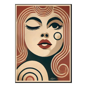 Mid Century Modern Art The Beauty Spot Fotodruck