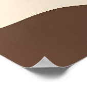 Mid Century Modern Art The Martini DIva Poster (Ecke)