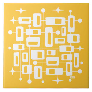 Mid-Century-Modern-Atom-Abstrakt Fliese