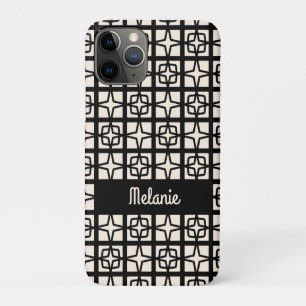 Mid Century Modern Atomic 1950er Retro Personalisi Case-Mate iPhone Hülle