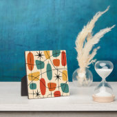 Mid Century Modern Atomic Abstrakt Fotoplatte (InSitu)