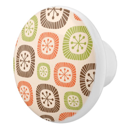 Mid Century Modern Atomic Age Keramikknauf (Rechts)