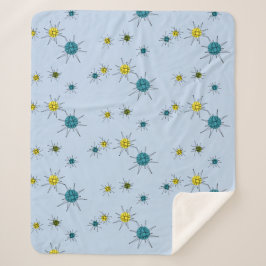 Mid-Century Modern Atomic Sherpadecke