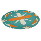 Mid Century Modern Atomic Starburst Schneidebrett (Ecke)