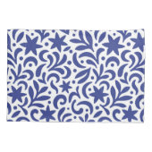 Mid Century Modern Biophilic Pattern Kissenbezug (Rückseite-Links)