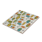 Mid-Century Modern Boomerang Pattern #9 ID1224 Fliese (Seite)