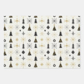 Mid Century Modern Christmas Icons Geschenkpapier Set (Vorderseite 2)