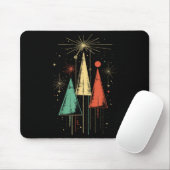 Mid Century Modern Christmas  Mousepad (Mit Mouse)