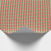 Mid Century Modern Christmas Retro Starbursts Geschenkpapier (Ecke)