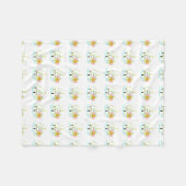 MID CENTURY MODERN CHRISTMAS TRETRO FLEECEDECKE (Vorderseite (Horizontal))