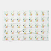 MID CENTURY MODERN CHRISTMAS TRETRO HANDTUCH (Horizontal)