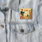 Mid Century Modern Der Martini Cocktail Kritiker Button (Beispiel)