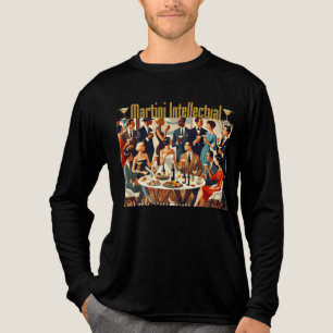 Mid Century Modern Die Martini-Intellektuellen Tri-Blend Shirt