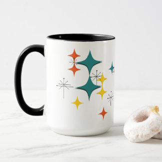 Mid Century Modern Eames Atomic Era Sternenexplosi Tasse