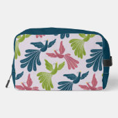 Mid-Century Modern Feuerbirds Waschbeutel (Rückseite)