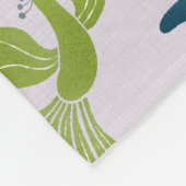 Mid-Century Modern Firebirds  Fleecedecke (Ecke)