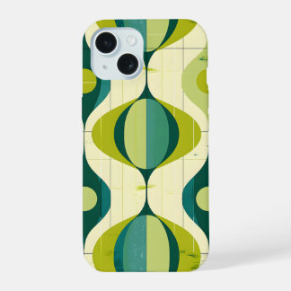 Mid-Century Modern Flair iPhone 15 Hülle