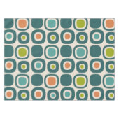 Mid Century Modern Garden Path Pattern Tischdecke (Vorderseite (Horizontal))