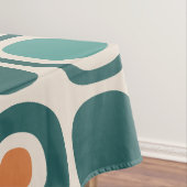 Mid Century Modern Garden Path Pattern Tischdecke (Beispiel)