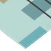 Mid Century Modern Geometric 5 Tischdecke (Schrägansicht)