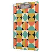 Mid Century Modern Geometric Abstract Klemmbrett (Links)