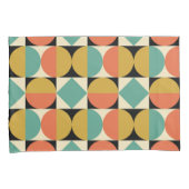 Mid Century Modern Geometric Design Kissenbezug (Vorderseite-Rechts)